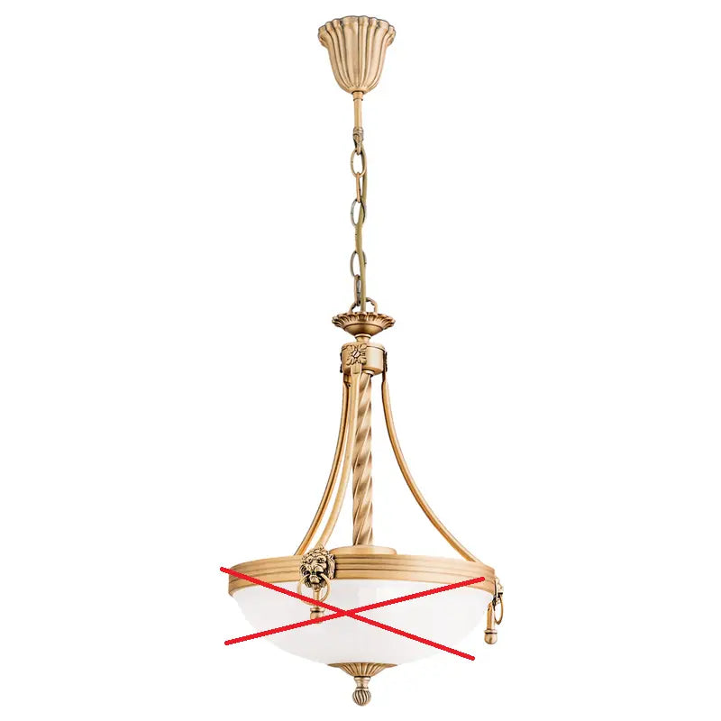 B-Ware Orion Traditionelle Hängeleuchte Noam Deckenlampe Pendelleuchte Siehe Text/F833