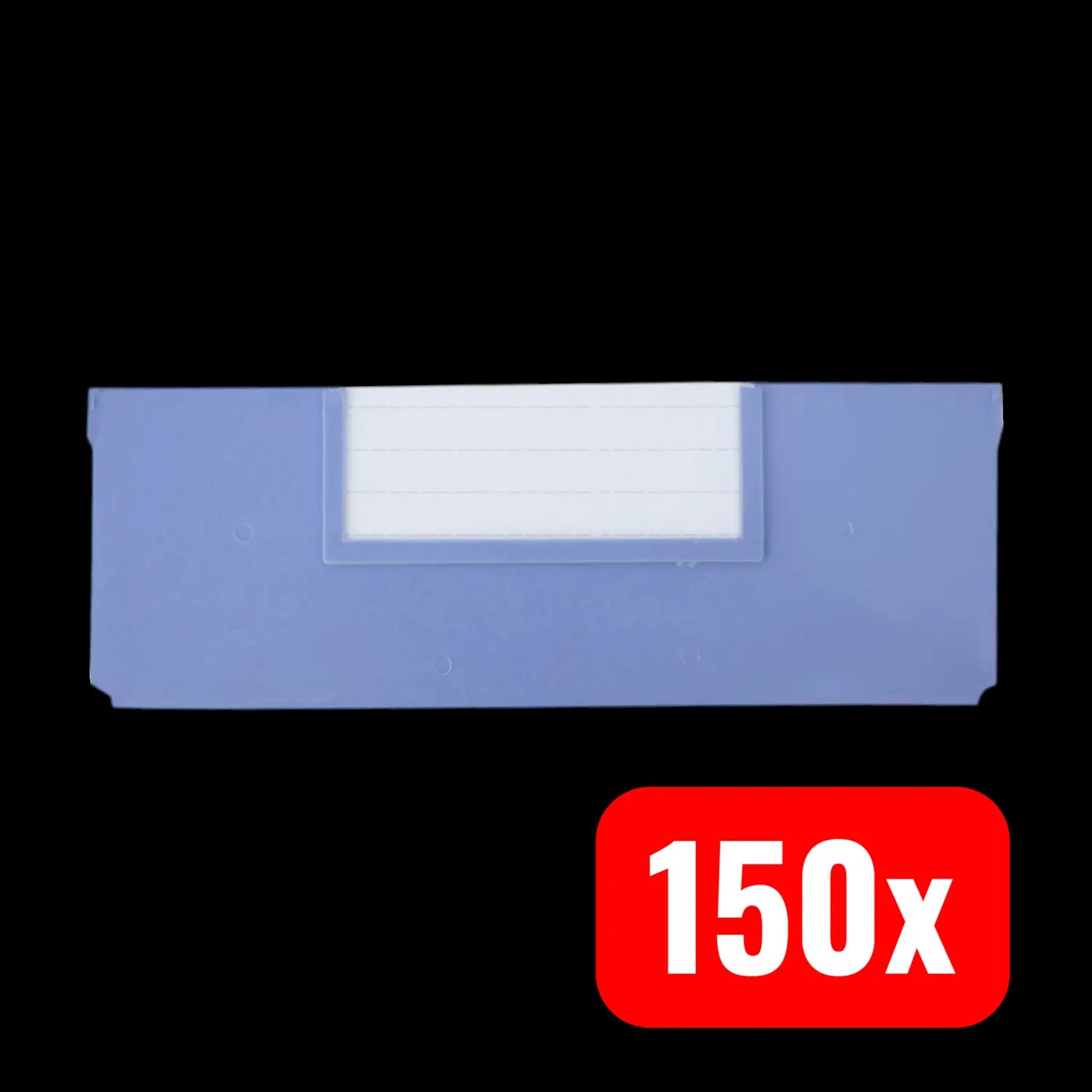 B-Ware Viso Trse 209 Zwischenwand Trennwand Für Sichtlagerkasten 216x76x10mm 150 Stück