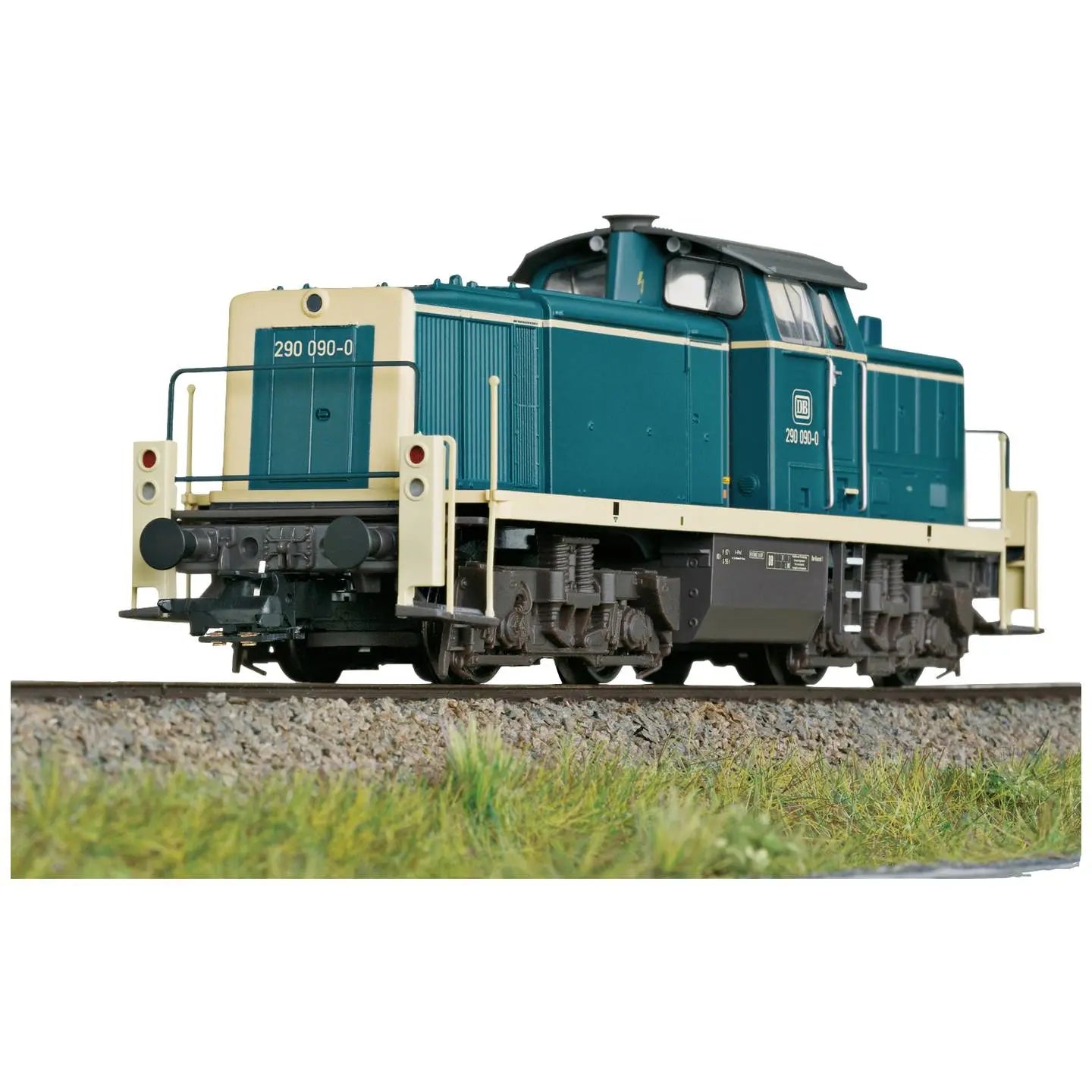 B-Ware Trix Diesellok Rangierlokomotive H0 Br 290 Db Modellbahn Ozeanblau Lokomotive