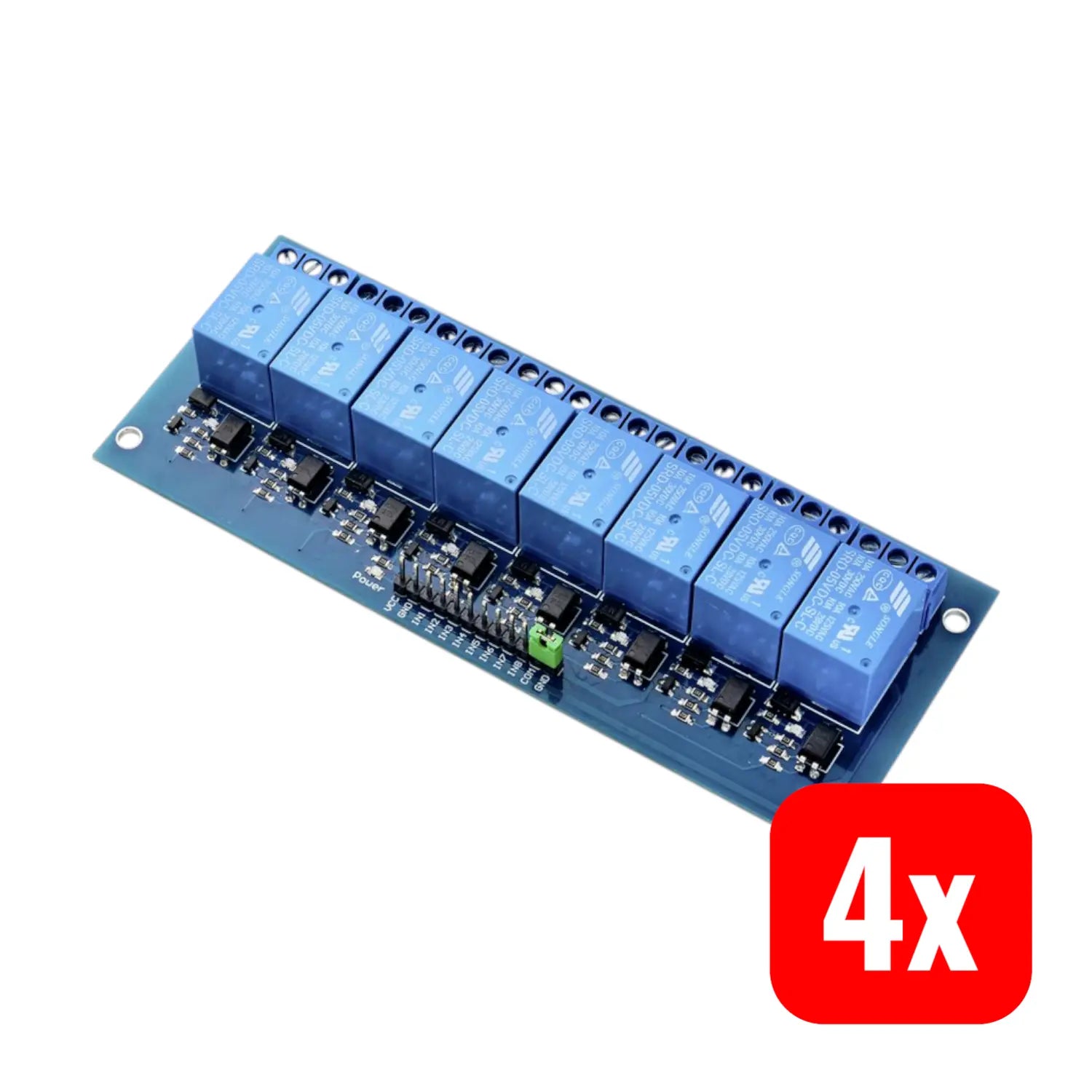 B-Ware Tru Components Tc 9072496 Relais Platine Breakout Board Für Arduino 4 Stück