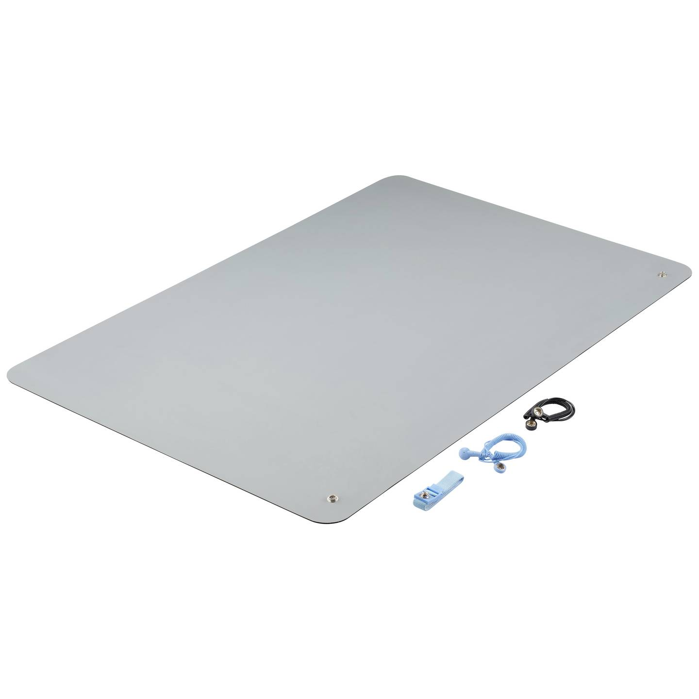 B-Ware Tru Components Esd Matten Set Tischmatten Set Esd Arbeitsplatz Grau 900x2mm