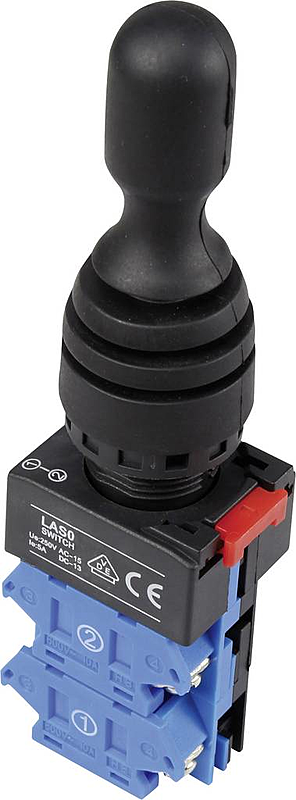 B-Ware Tru Components Las0 K 20 C21 Joystick 250 V Hebel Gerade Rastend Ip67 Schalter