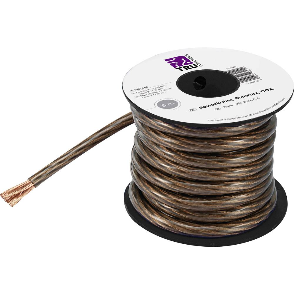 B-Ware Tru Components Powerkabel Stromleitung Stromkabel 35 Qmm 5 M Kupferleitung
