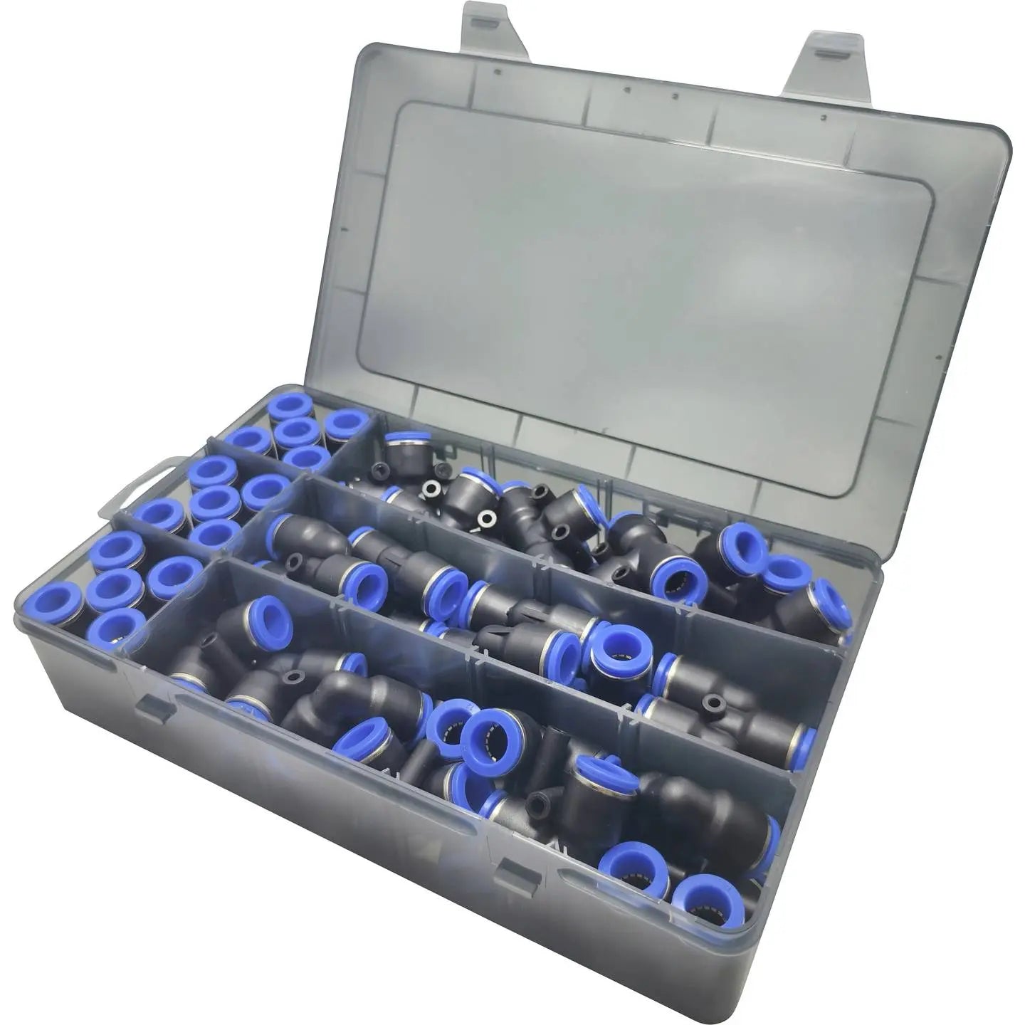 B-Ware Tru Components Pneumatikverbinder Fitting Set Verbindung Kupplung 10 Mm Rohr