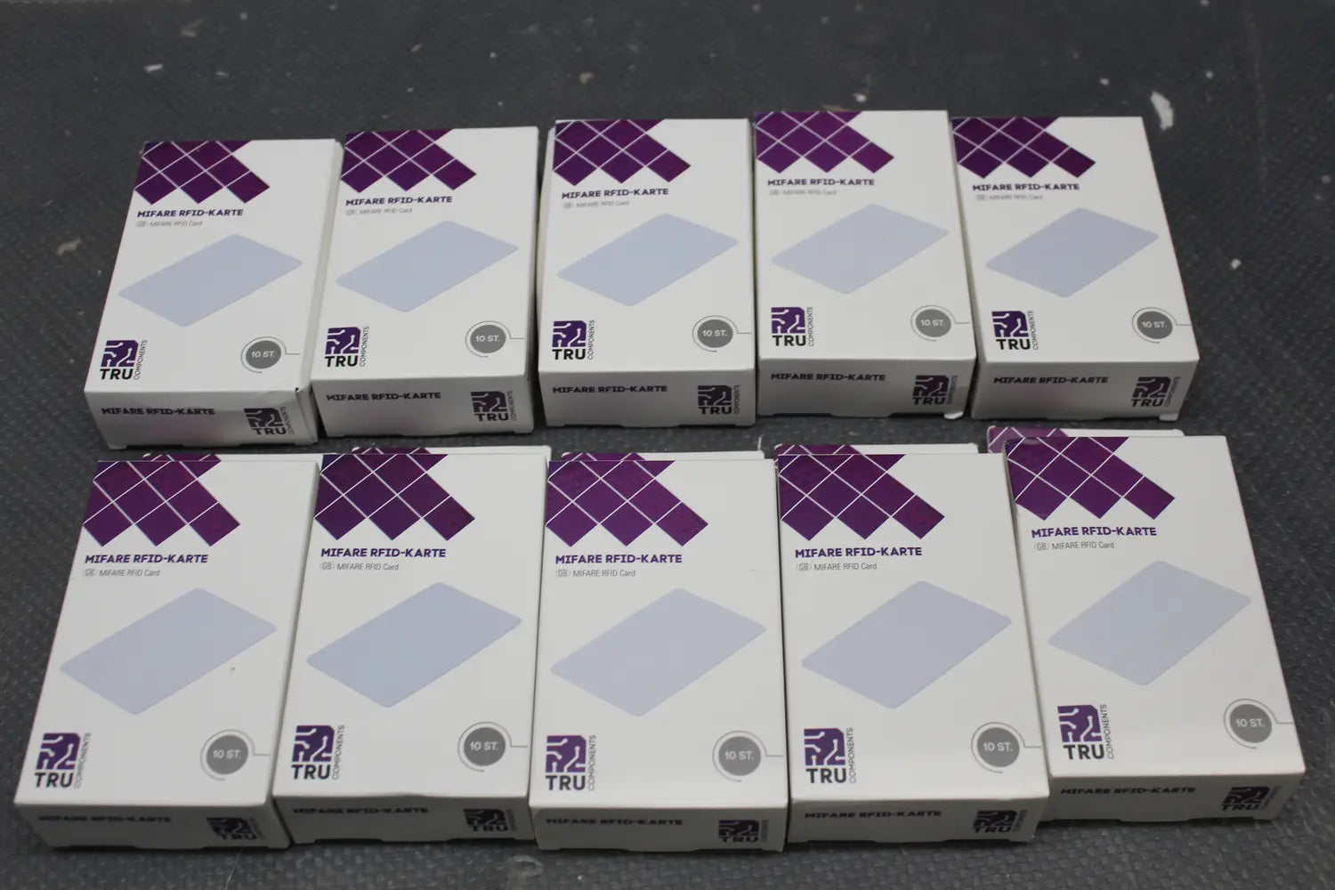 B-Ware Tru Components Rfid Karte Ausweiskarte Tc 9927212 10 Stück Chipkarte 10 Sets