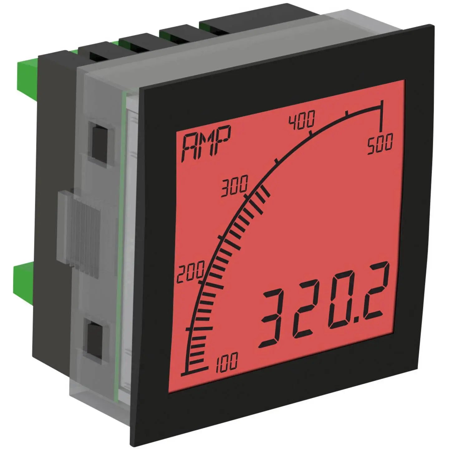 B-Ware Trumeter Einbaumessgerät Anzeige Amperemeter Strommessgerät Lcd Rot Apm Amp Apo