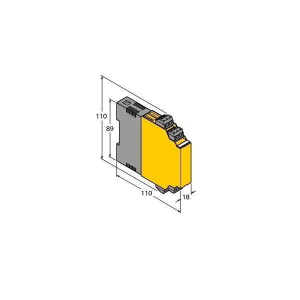 B-Ware Turck Messumformer Speisetrenner Trenner 2 Kanal Transmitter Versorgung 7506441