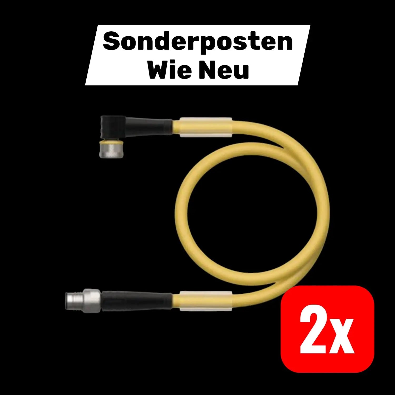 B-Ware Turck 6630076 Sensor /Aktor Steckverbinder Konfektioniert 2 M 2 Stück