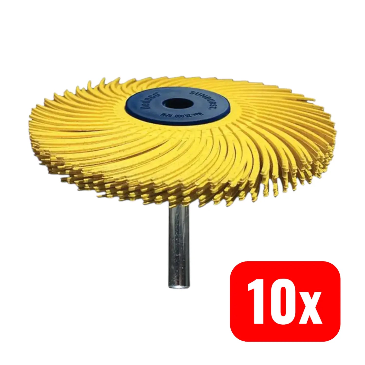 B-Ware Tyrolit Radialbürste Schaftbürste Grau Schleifbürste A120 51x6,4 Mm Tc 10 Stück