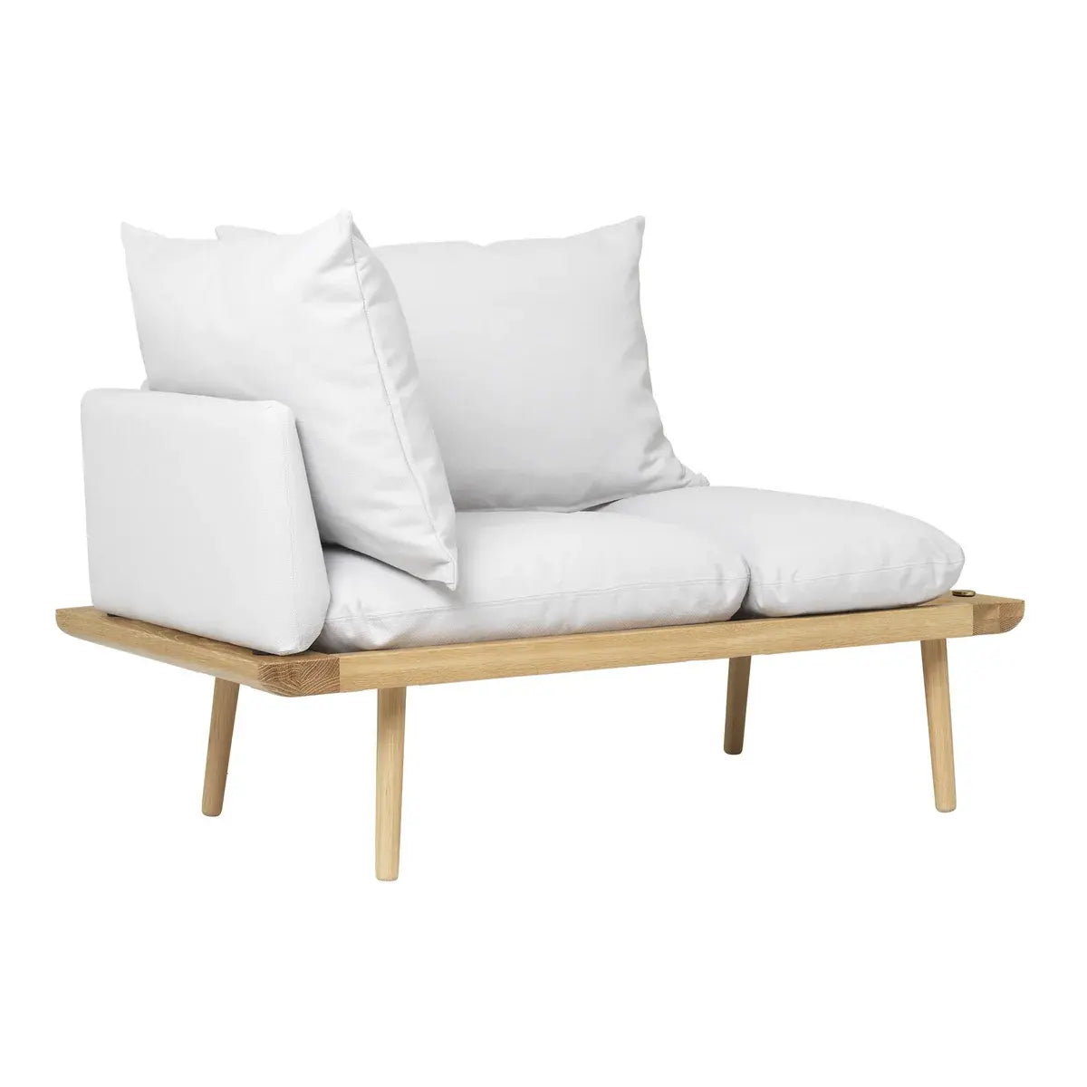 B-Ware Umage Sofa Couch Daybed Lounge Around 3 Sitzer Weiss Multifunktion Polstermöbel