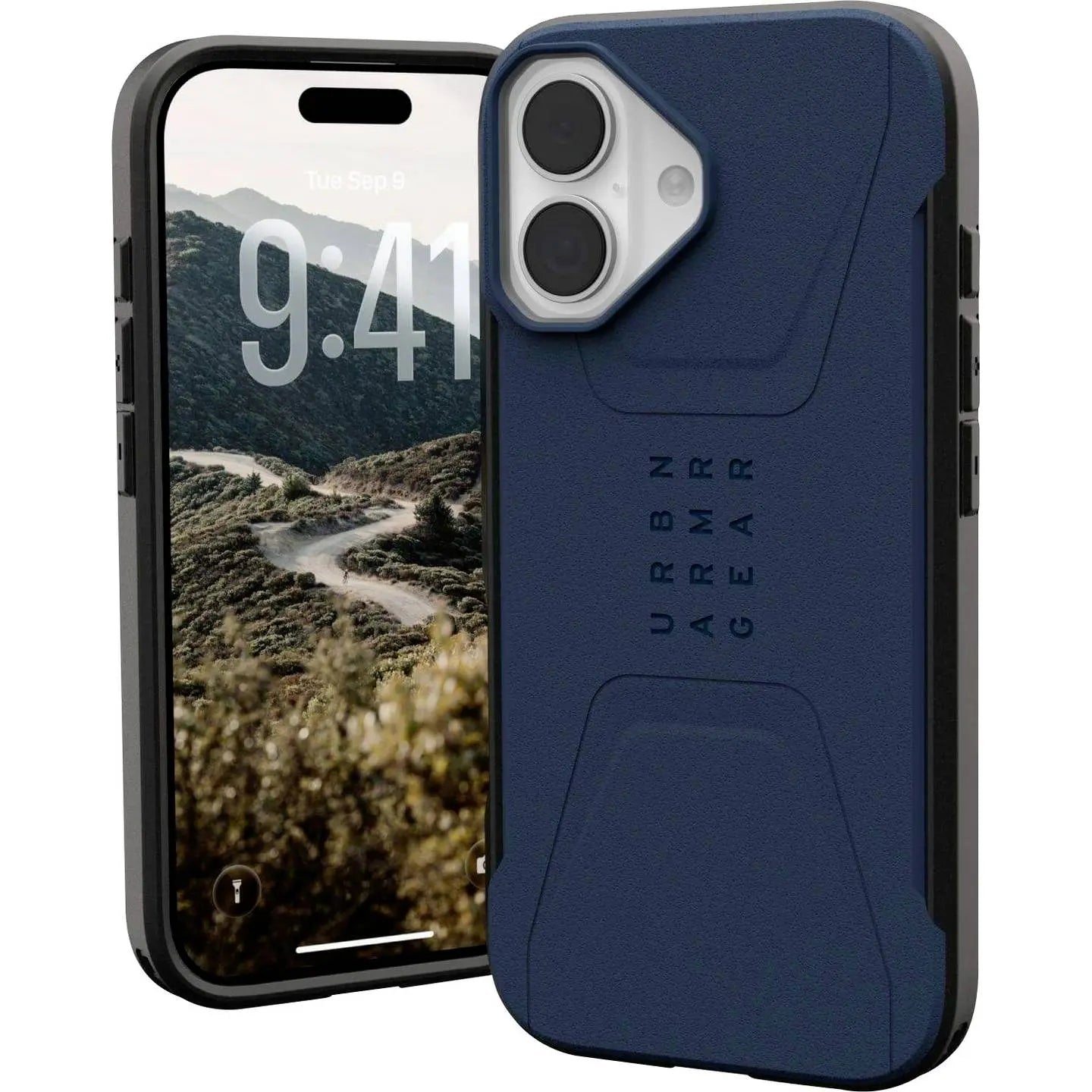 B-Ware Urban Armor Gear Case Schutzhülle Apple I Phone 17 Blau Mag Safe Cover Mallard