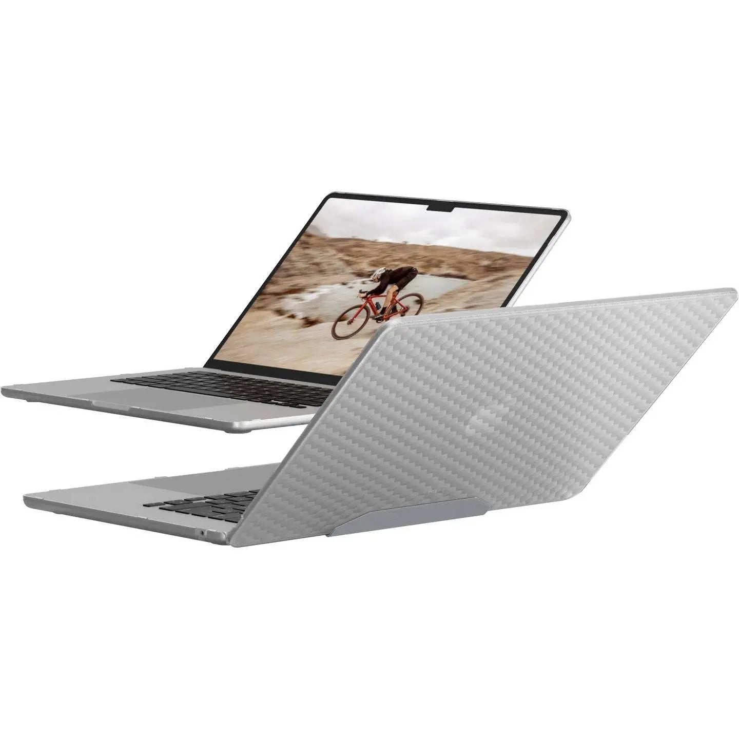 B-Ware Urban Armor Gear Notebook Hülle Essential Armor Mac Book Air 15 Zoll Transparent