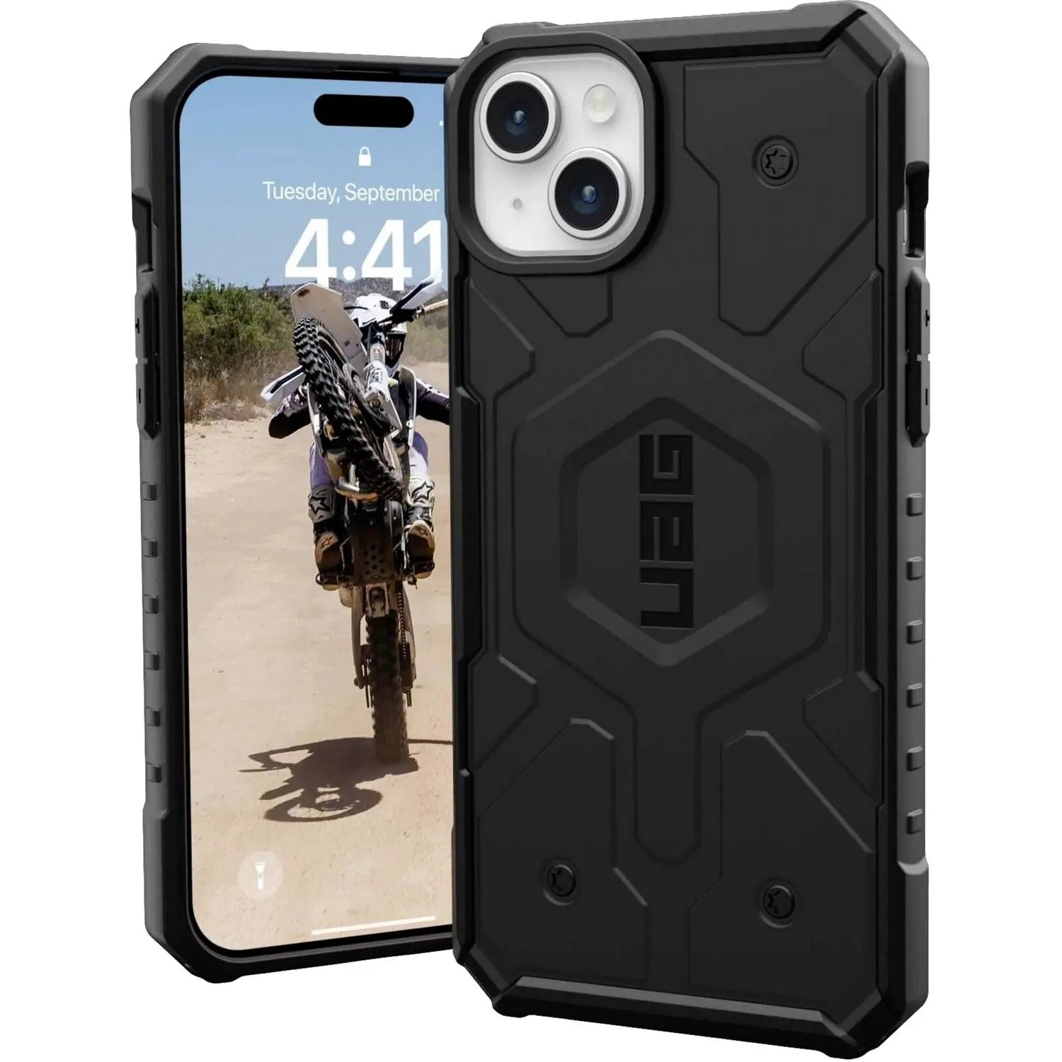 B-Ware Urban Armor Gear Uag Pathfinder Mag Safe Hülle Apple I Phone 15 Plus Schutzhülle