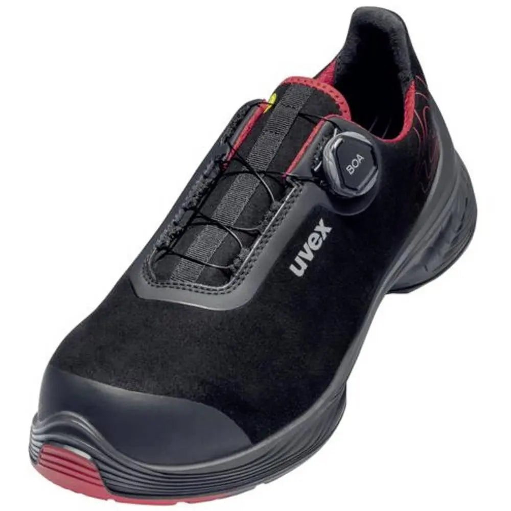 B-Ware Uvex Sicherheitsstiefel 1 G2 Arbeitsschuhe S3 Esd Rot Schwarz Größe 49 W 11