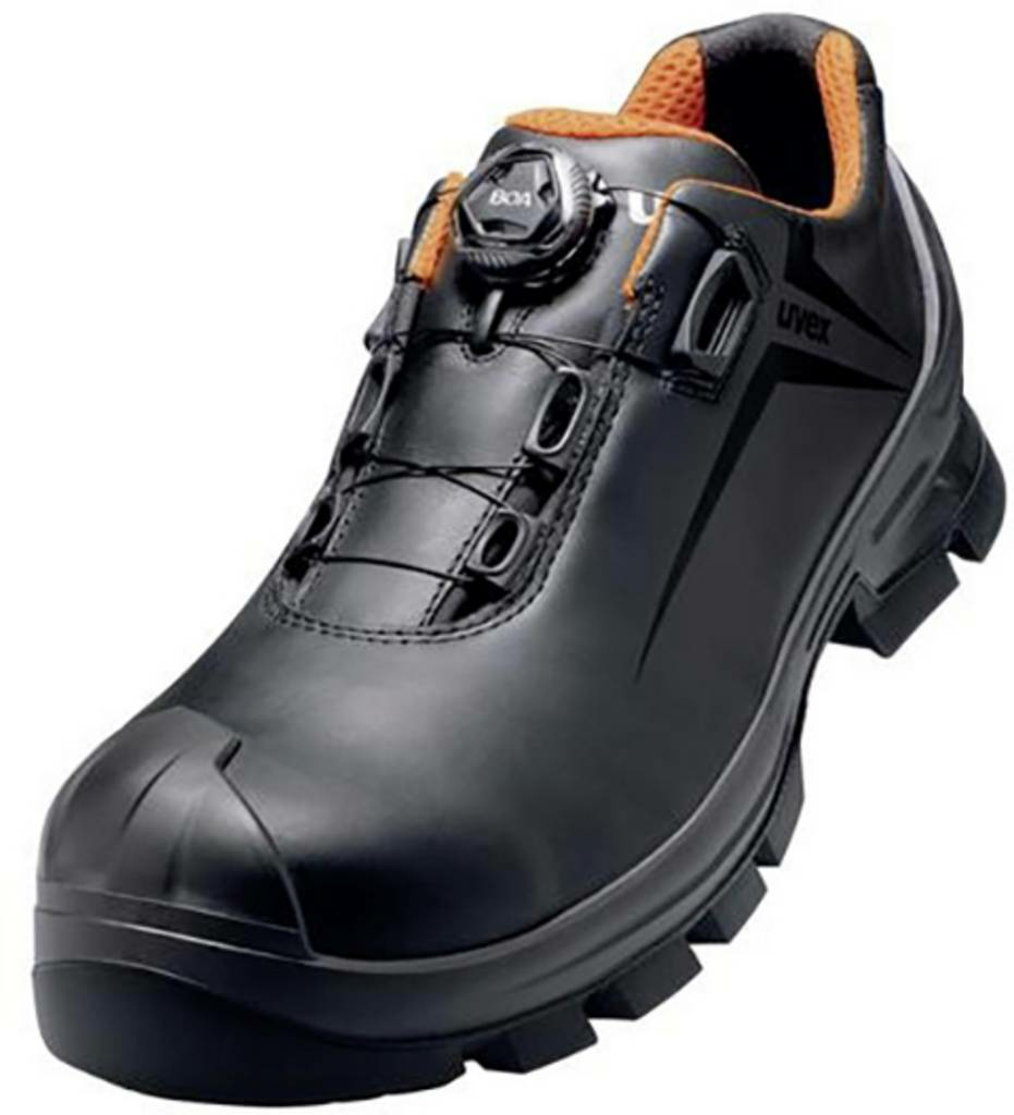 B-Ware Uvex Sicherheitshalbschuh Arbeitsschuhe Schutzschuhe S3 Gr43 Schwarz Orange 1 St.