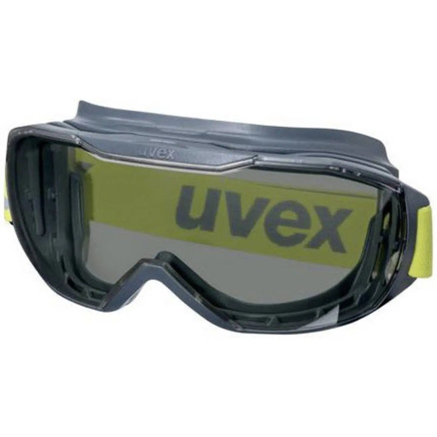 B-Ware Uvex Schutzbrille Brille Megasonic Sichtfeld Korrektionsbrillenträger Grau