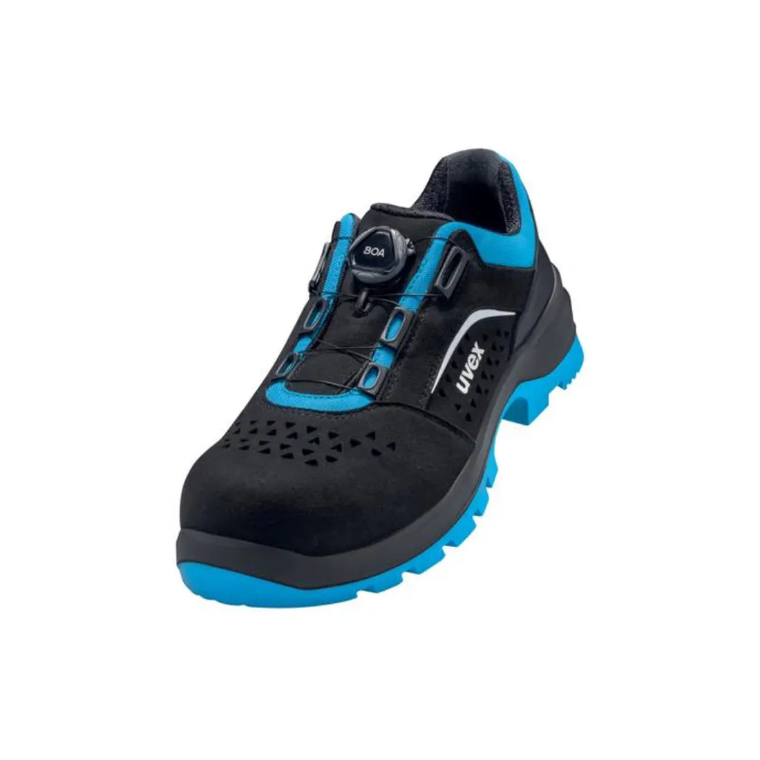 B-Ware Uvex Halbschuhe Sicherheitshalbschuhe Schutzschuhe S1 P Boa Schwarz Größe 51 W11