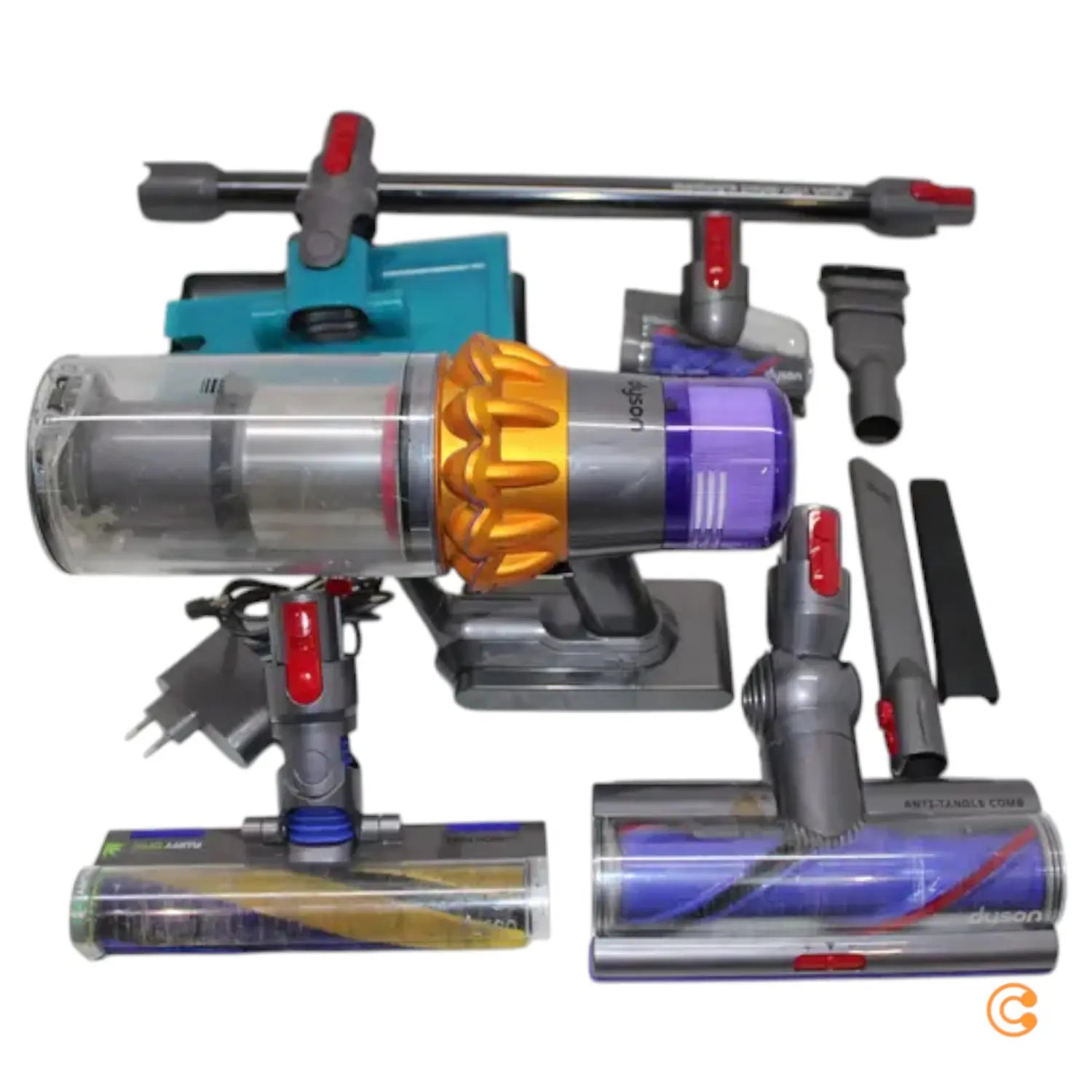 C-Ware Dyson V15s Detect Submarine 448798 01 Akku Zyklon Staubsauger Siehe Text/Foto174