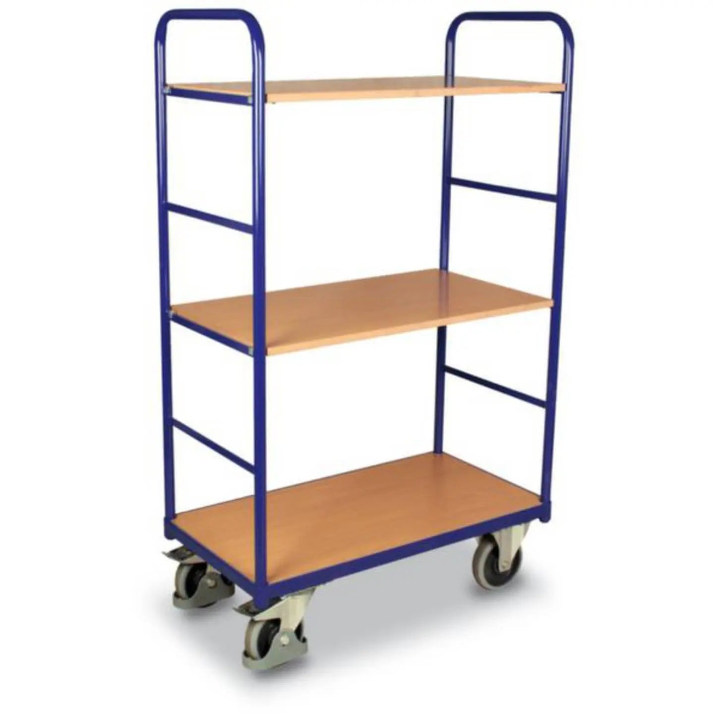 B-Ware Vari Ofit Etagenwagen Transportwagen Stahl Buchedekor 3 Etagen Sw 500.211
