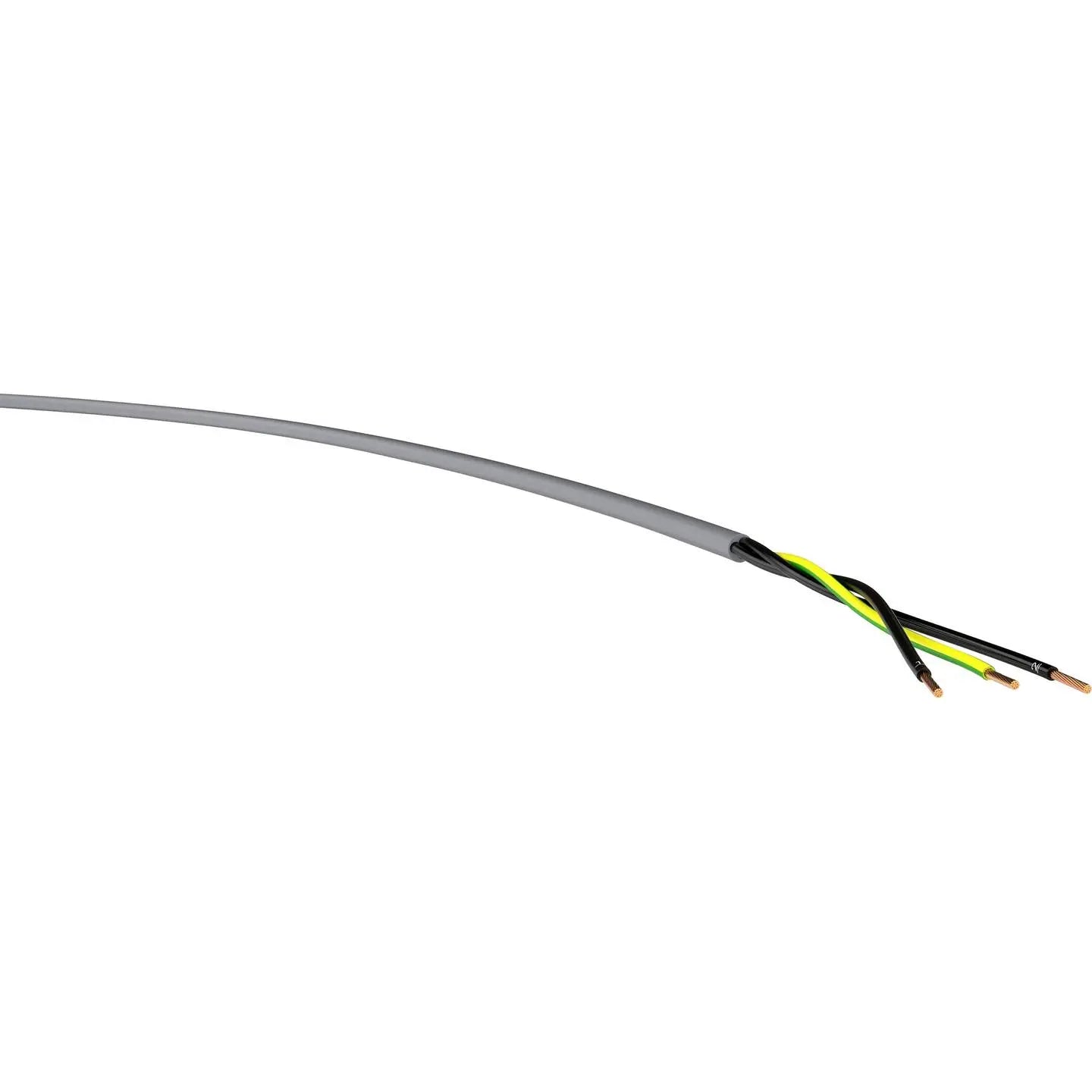 B-Ware Ver Energieleitung Steuerleitung Kabel Leitung Yslyjz Grau 3 X 1.5 Mm² 100 M