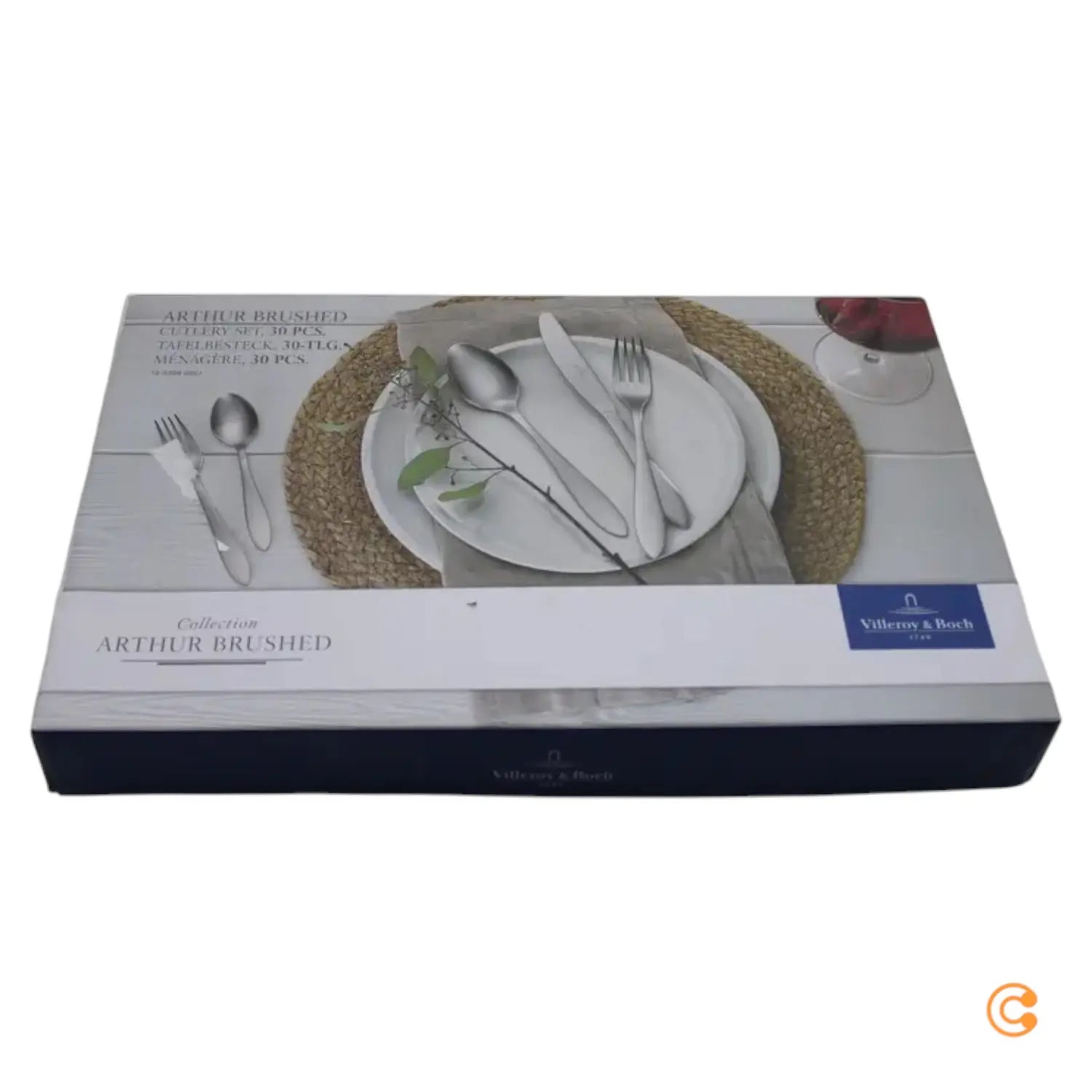 B-Ware Villeroy & Boch Arthur Besteck Garnitur 30er Set Edelstahl Siehe Text/Foto