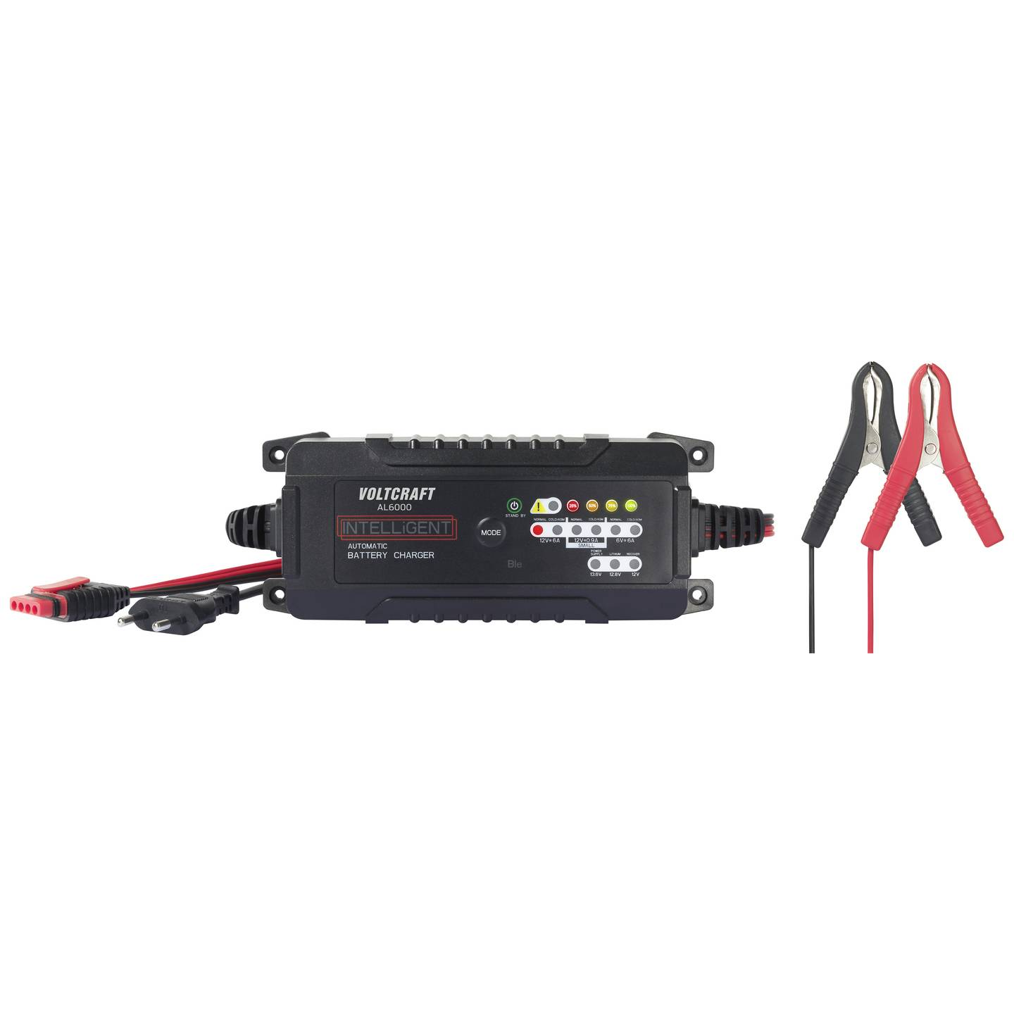 B-Ware Voltcraft Automatikladegerät Batterielader Ladegerät 6 V 12 V 6 A Bleisäure Akku745