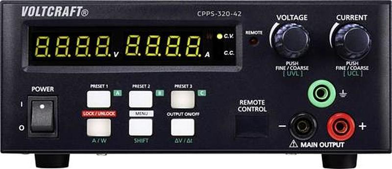 B-Ware Voltcraft Cpps 320 42 Labornetzgerät, Einstellbar 0.02 42 V/Dc 0.01 20 A 320 W