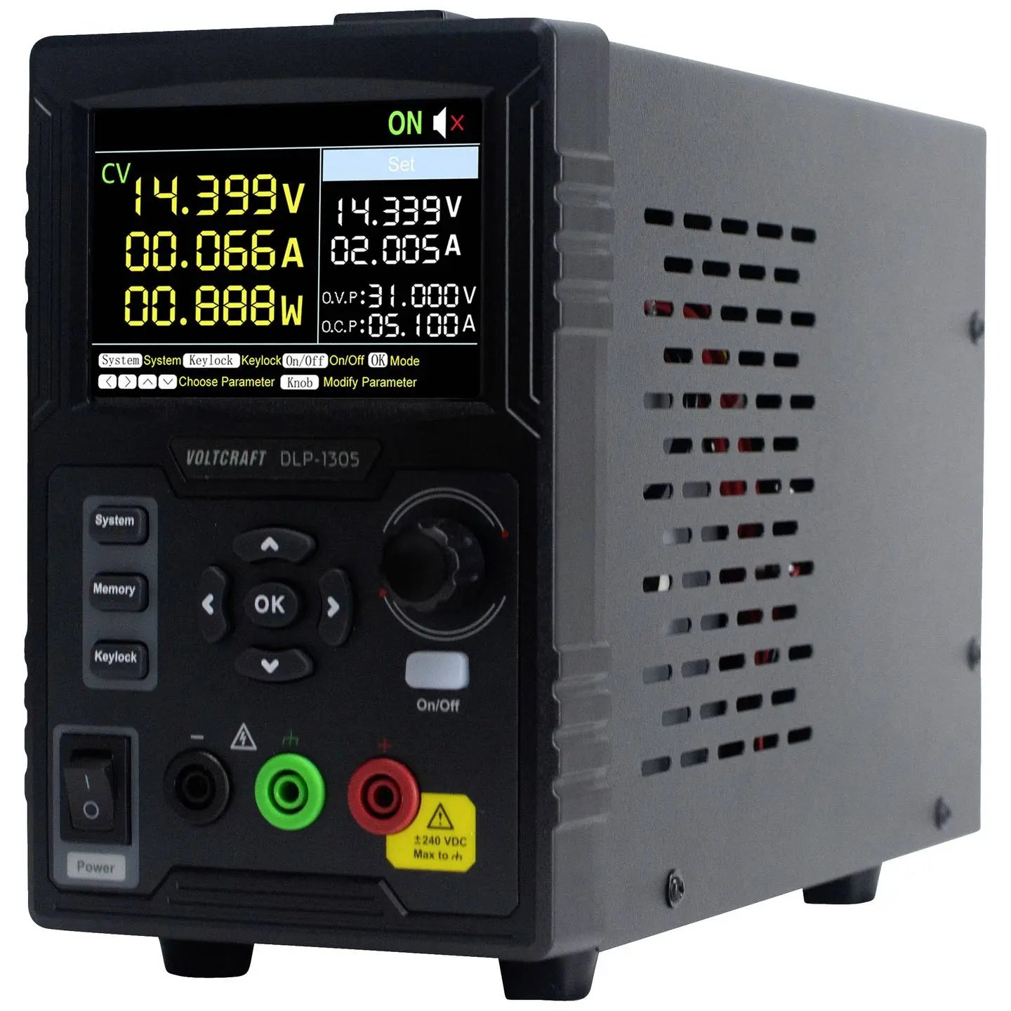 B-Ware Voltcraft Labornetzteil Netzgerät Dlp 1305 Stromversorgung Usb Kabel Sicherung