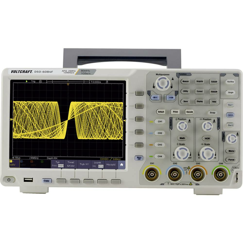 B-Ware Voltcraft Dso 6084 F Digital Oszilloskop Funktionsgerät Elektrogerät Elektronik