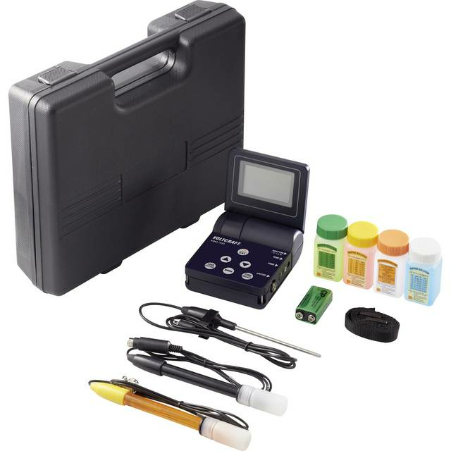 B-Ware Voltcraft Kbm 700 Kombi Messgerät Leitfähigkeit Messgerät Koffer Temperatur