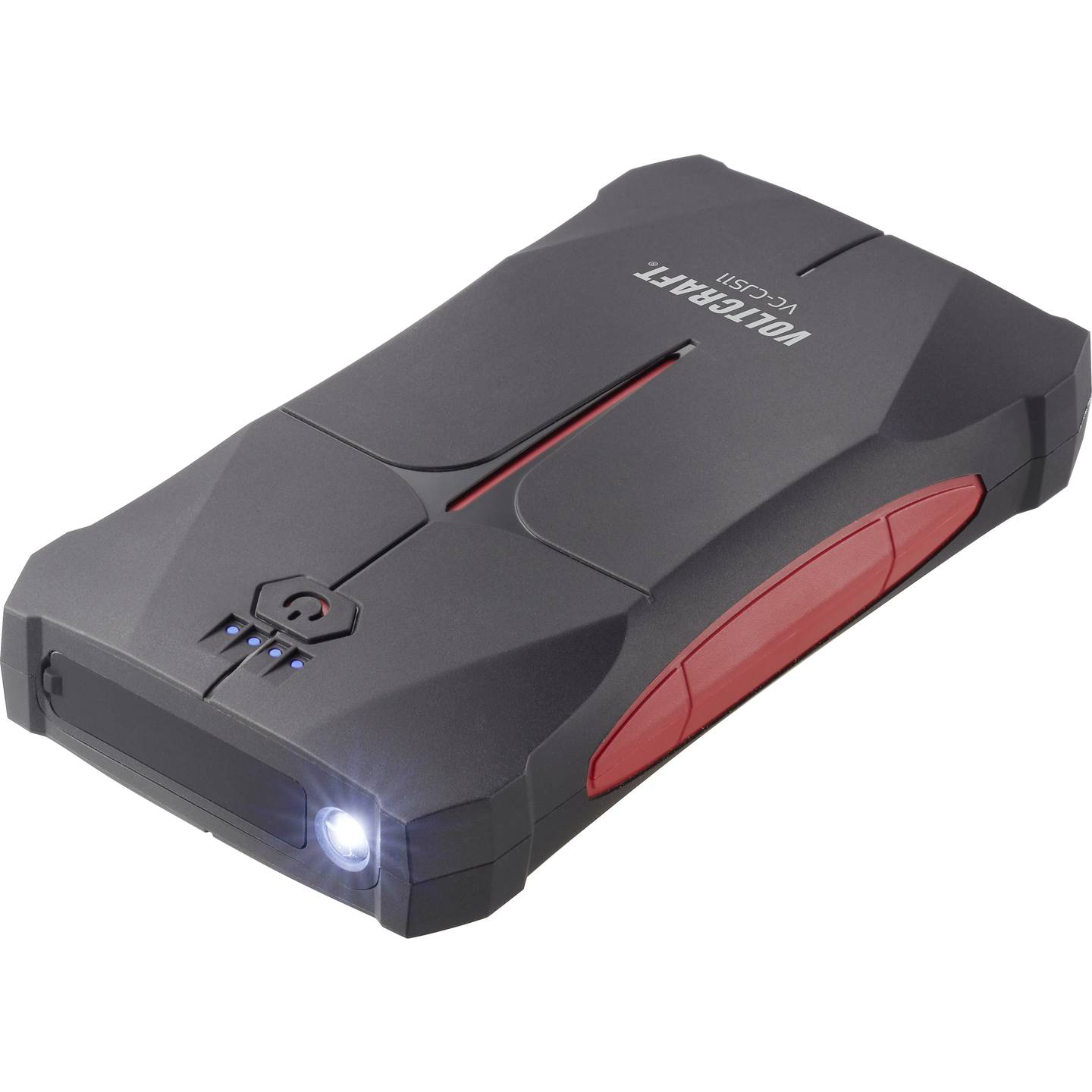 B-Ware Voltcraft Schnellstartsystem Starthilfegerät 800 A Powerbank Schwarz Batterie