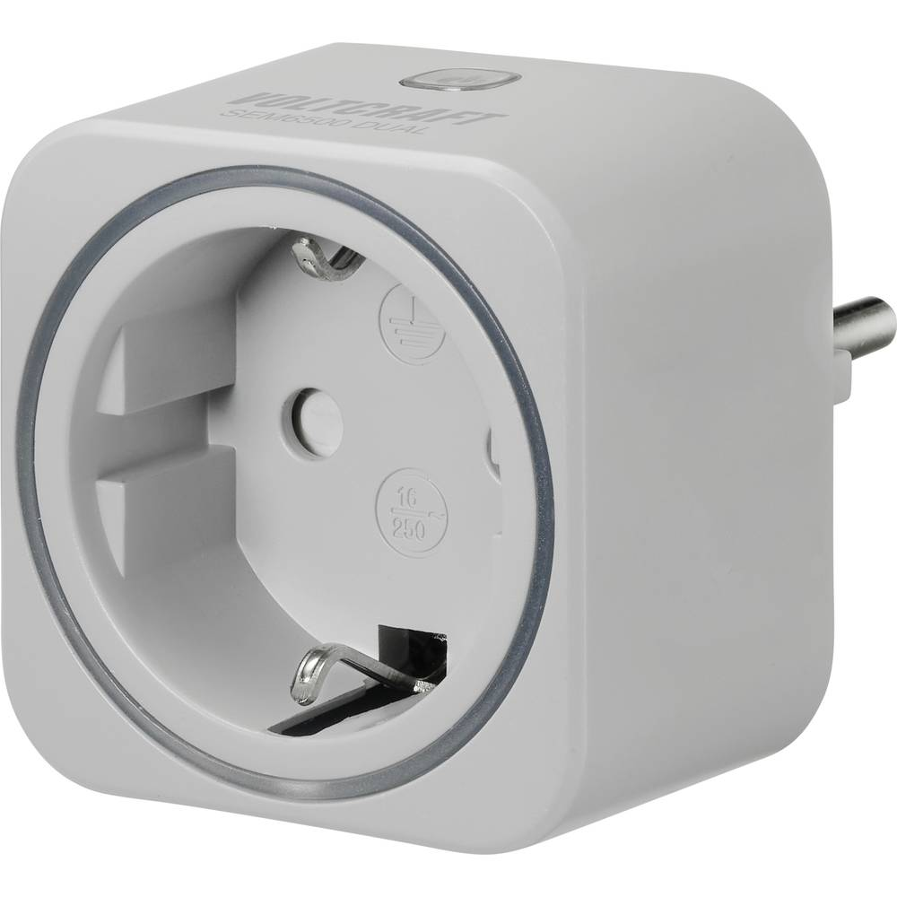 B-Ware Voltcraft Sem6500 Dual Energiekosten Messgerät Funksteckdose Energiemonitor