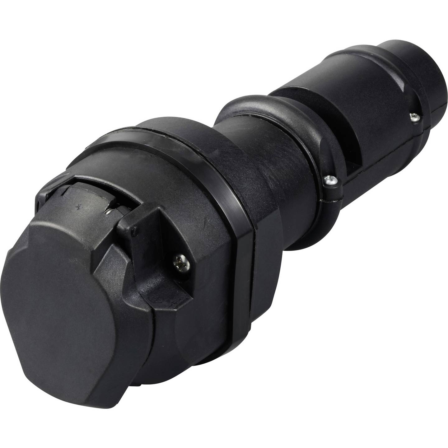 B-Ware Voltcraft Spannungsreduzierer Adapter 7polig Steckdose 24 V Auf 12 V Reduzierung