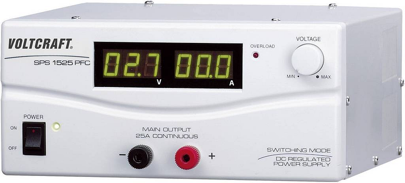 B-Ware Voltcraft Sps 1525 Pfc Labornetzgerät Einstellbar 3 15 V/Dc 2 25 A 375 W