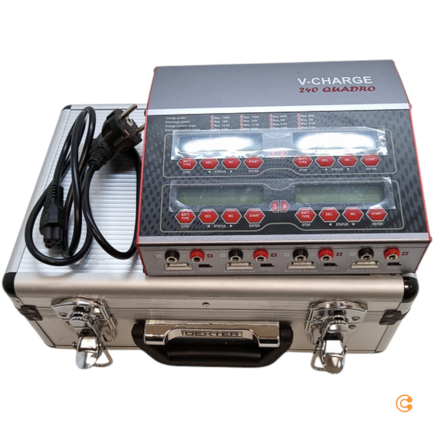B-Ware Voltcraft V Charge 240 Quadro Modellbau Ladegerät 240 W Siehe Text