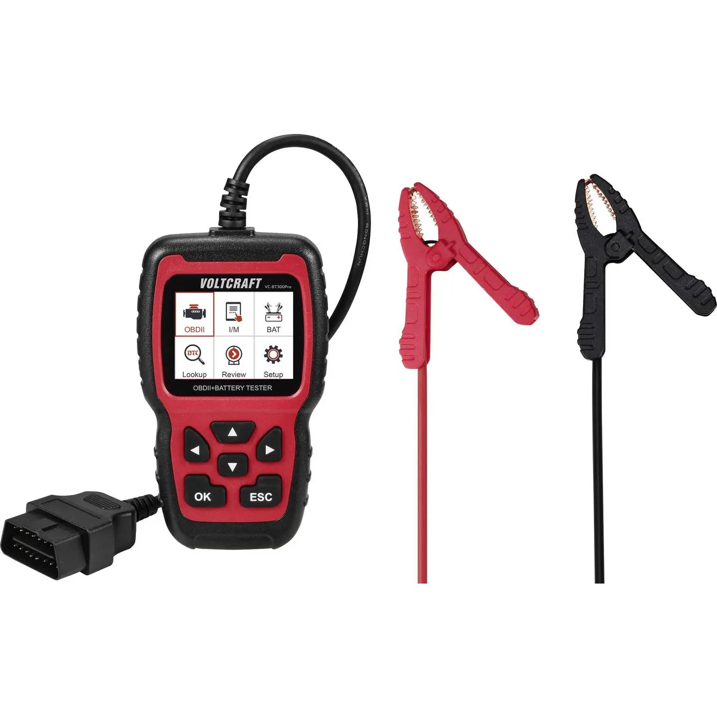 B-Ware Voltcraft Obd Ii Diagnosetool Lesegerät Fahrzeugdiagnose Batterieprüfung