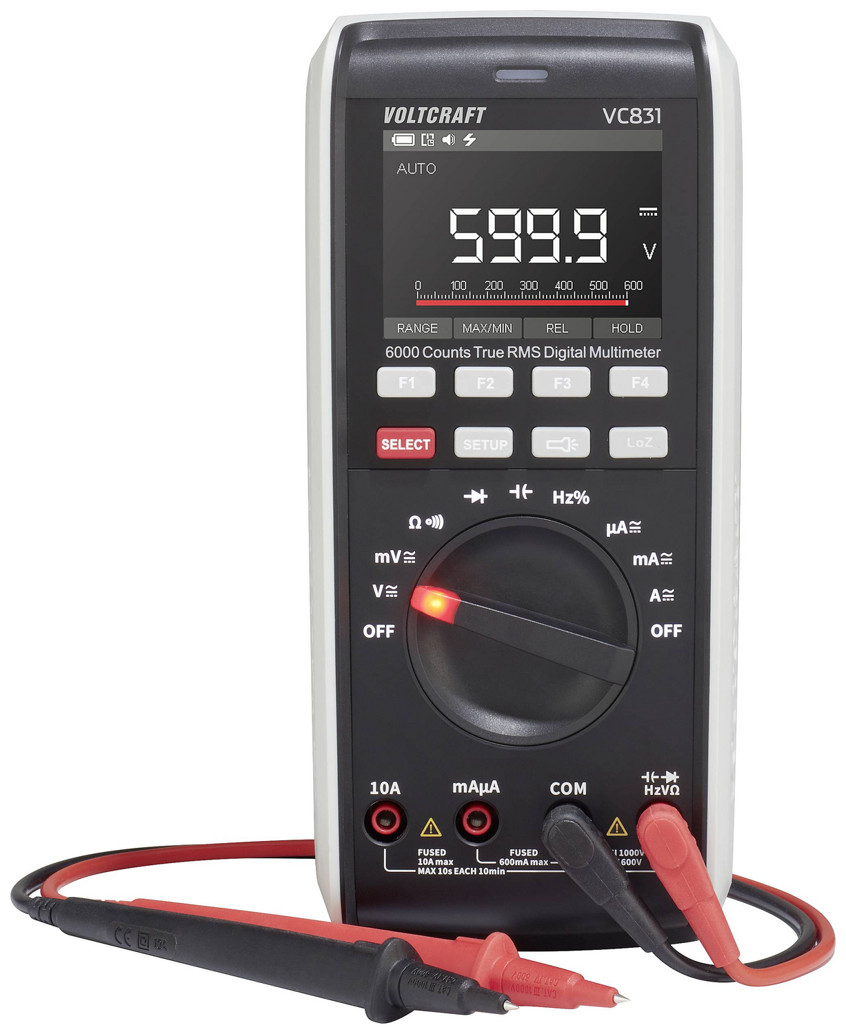 B-Ware Voltcraft Vc831 Hand Multimeter Digital Multimeter Messgerät Strom Spannung 136