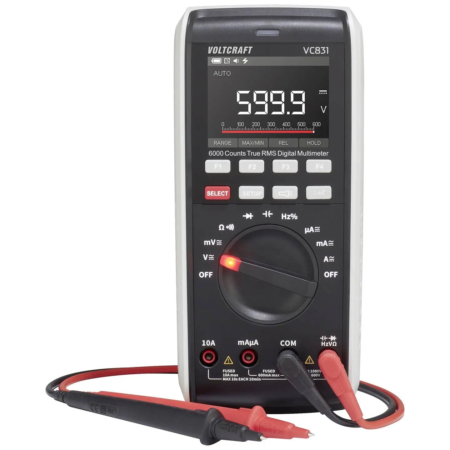 B-Ware Voltcraft Vc831 Se Hand Multimeter Messgerät Digital Cat Iii Siehe Text/Foto