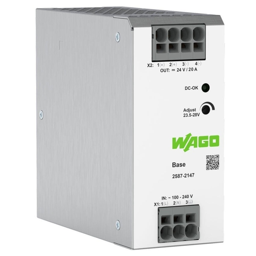 B-Ware Wago Netzteil Stromversorgung Hutschienen Netzgerät 24 V Dc Federklemme 480 W