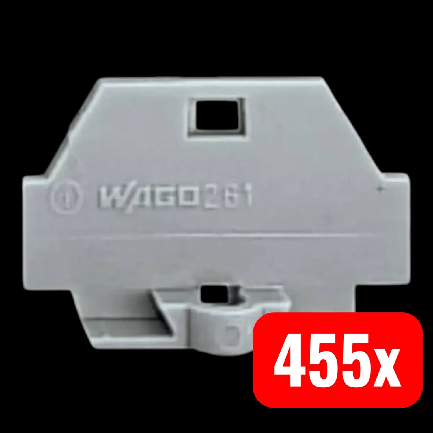B-Ware Wago Abschlussplatte Platte 262 361 Grau Lx Bx H 33.4 X 3 X 23 Mm 455 Stück