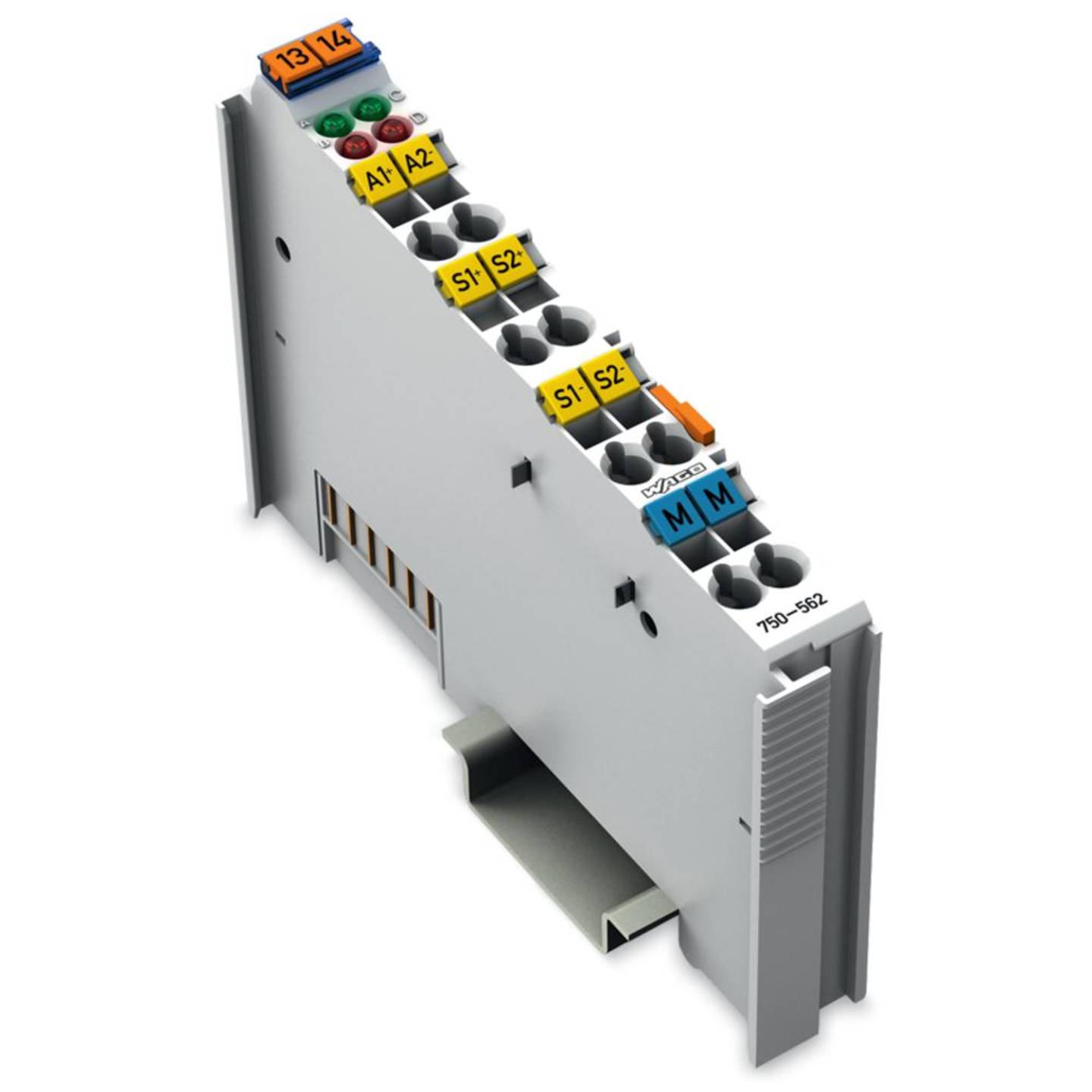 B-Ware Wago 2 Kanal Analogausgangsklemme Modul Sps 750562 Lichtgrau 16 Bit