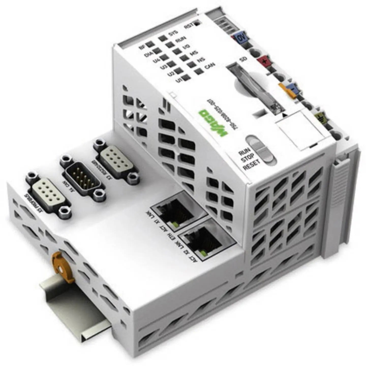 B-Ware Wago Sps Controller Steuerung Modbus Ethernet Mqtt Profibus Ca Nopen Lichtgrau
