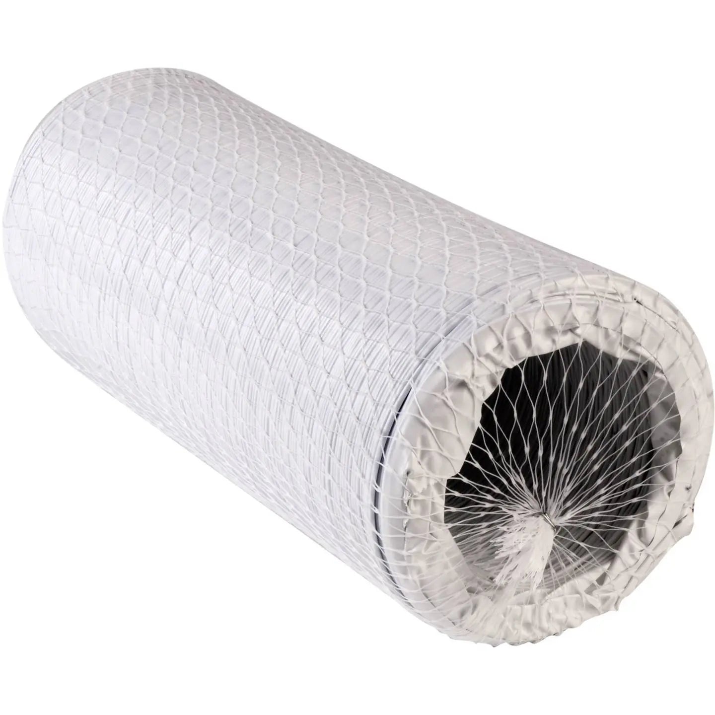 B-Ware Wallair Spiralschlauch Lüftungsschlauch Kunststoff Flexschlauch Weiß 12,7 Cm 6 M