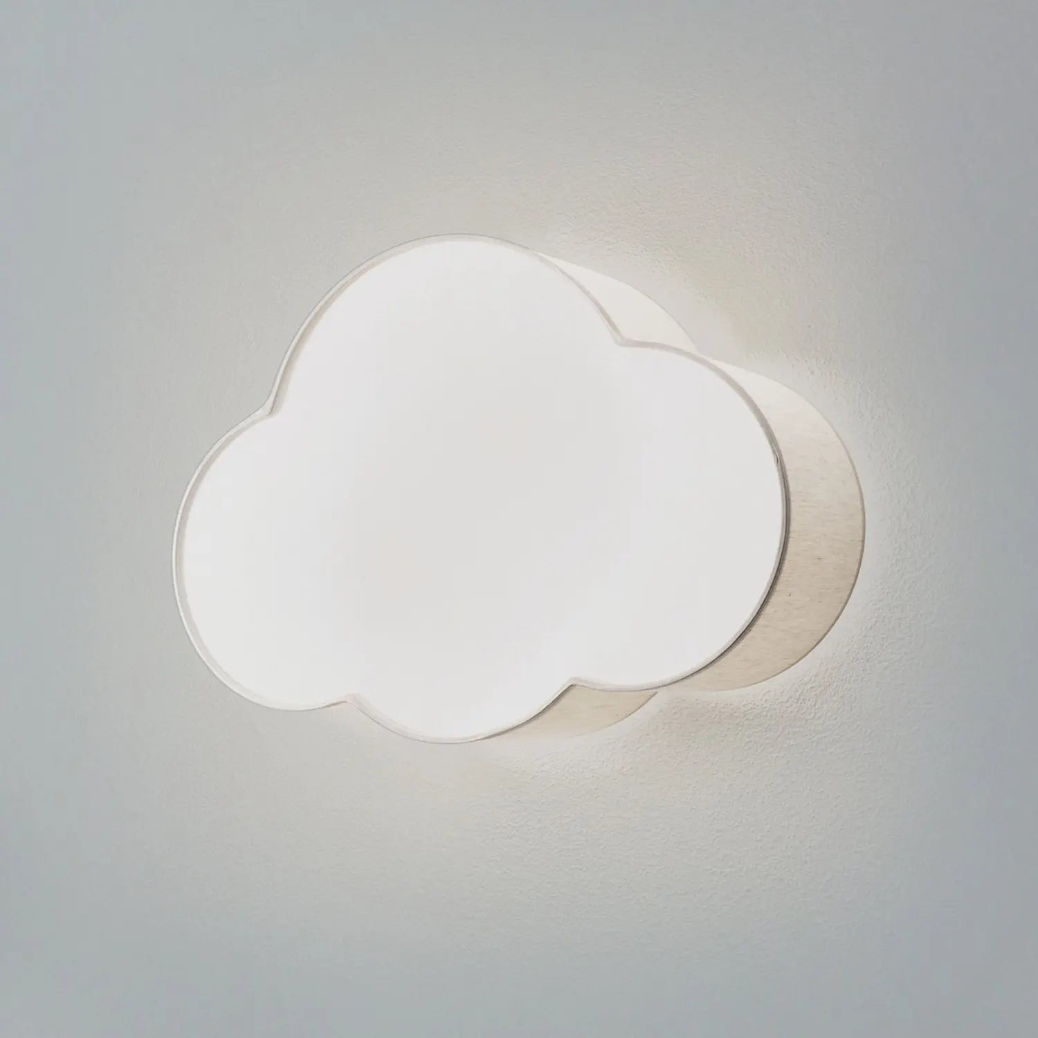 B-Ware Cloud Wandleuchte Wandlampe Wolke Textil Kinderzimmer Beleuchtung E27 43 Cm462