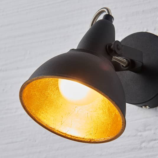 B-Ware Lindby Wandleuchte Wandleuchte Lampe Leuchte Julin Vintage Look 2 Stück
