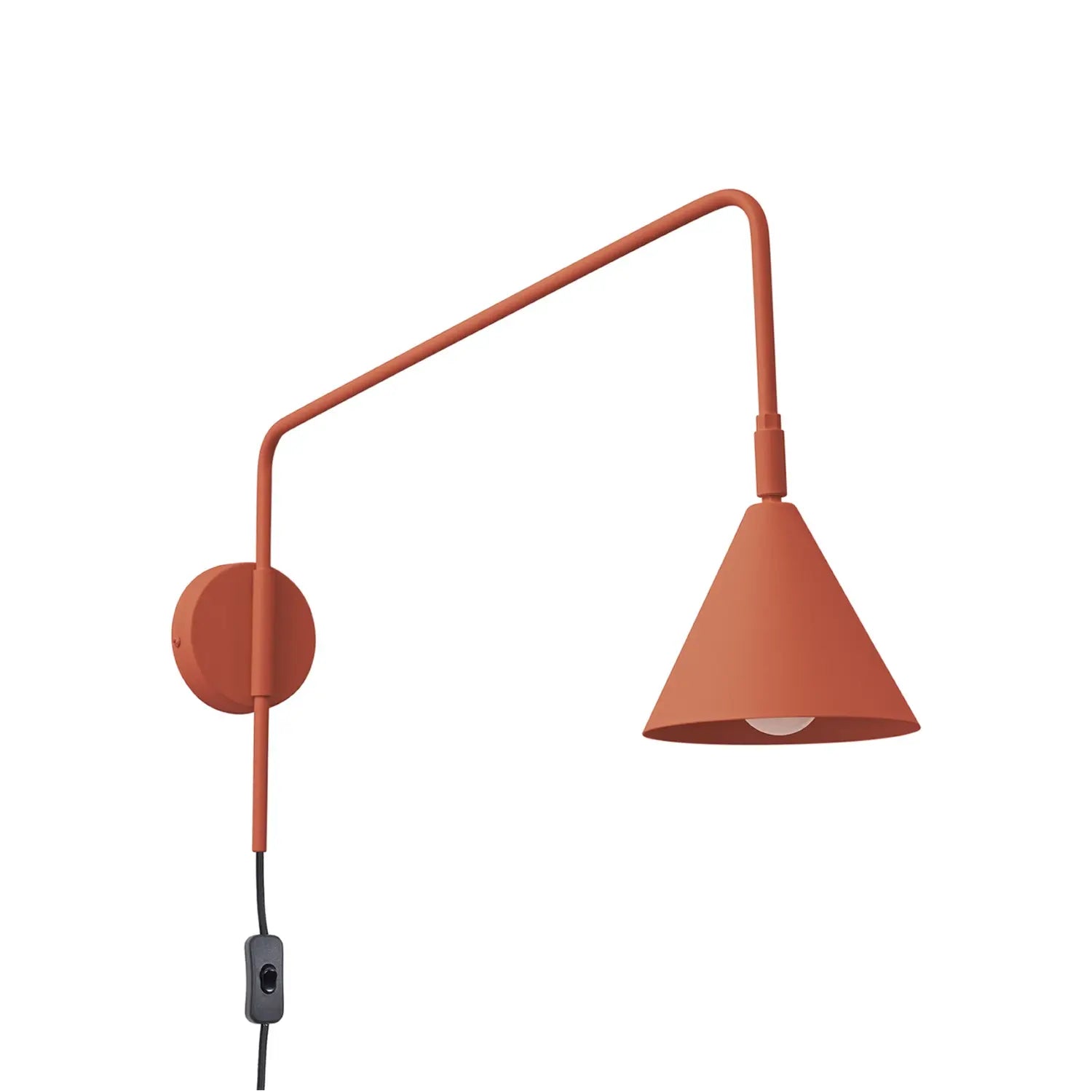 B-Ware Wandleuchte Wandlampe Lys Metall Ocker Stecker E14 Led Schlafzimmer Wohnzimmer