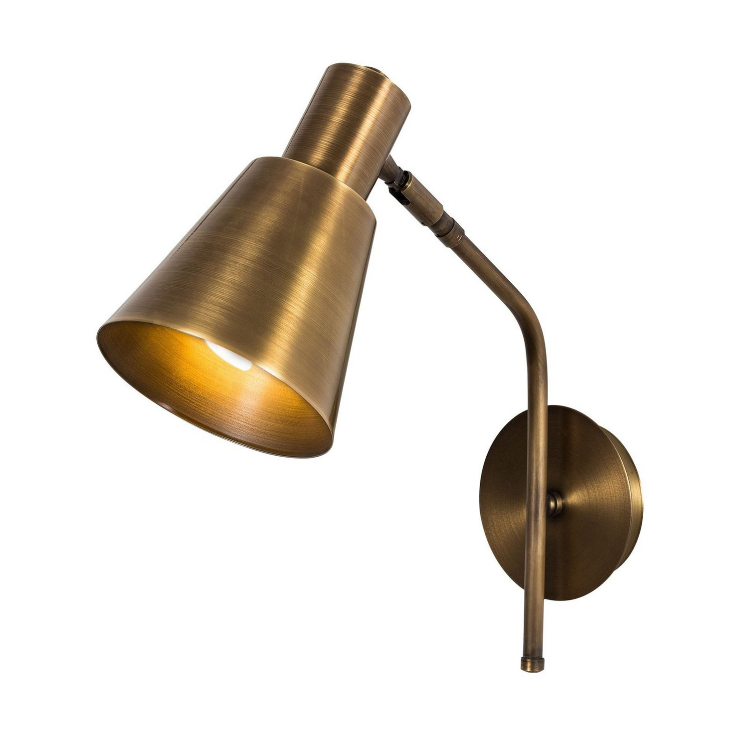 B-Ware Wandleuchte Sivani Mr 663 Gold Antik Metall ø 15 Cm Wandlampe Lampe Leuchte S473