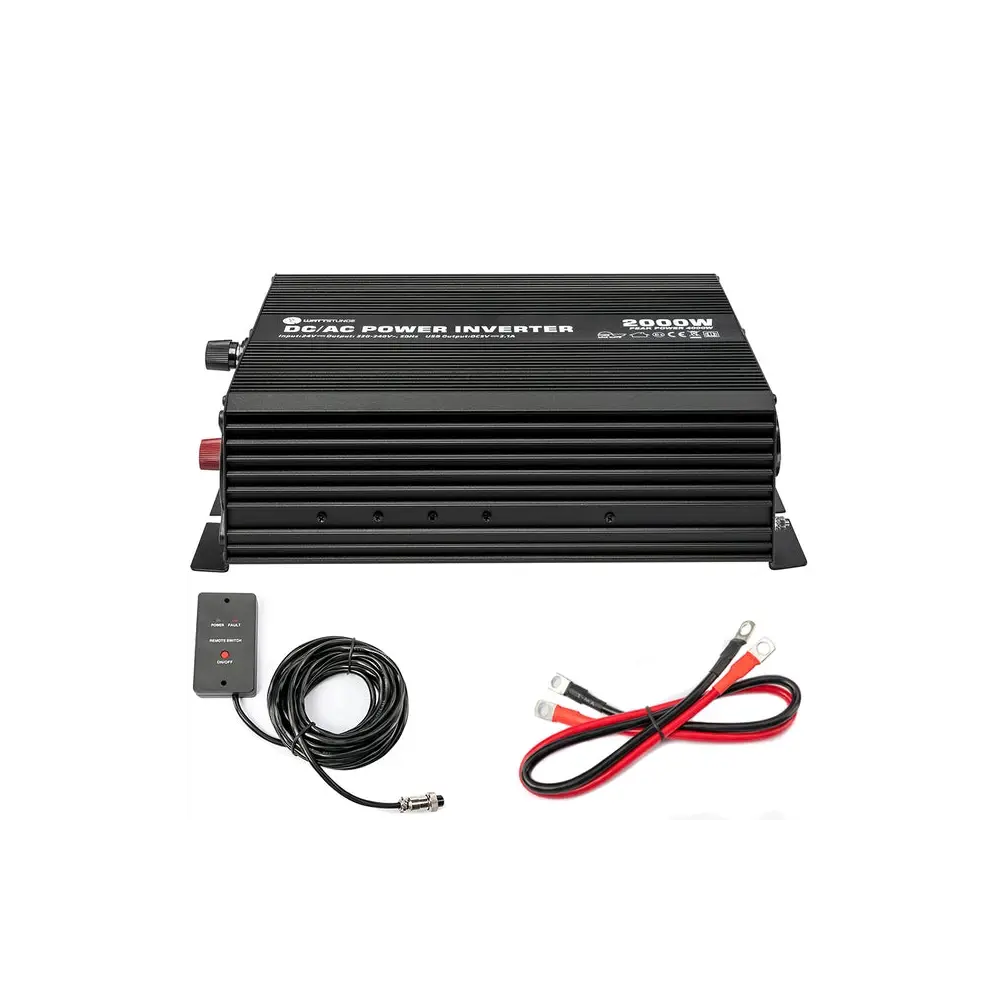 B-Ware Wattstunde Spannungswandler Wechselrichter Sinus 2000 W 4000 W 24 V Siehe Text/Foto