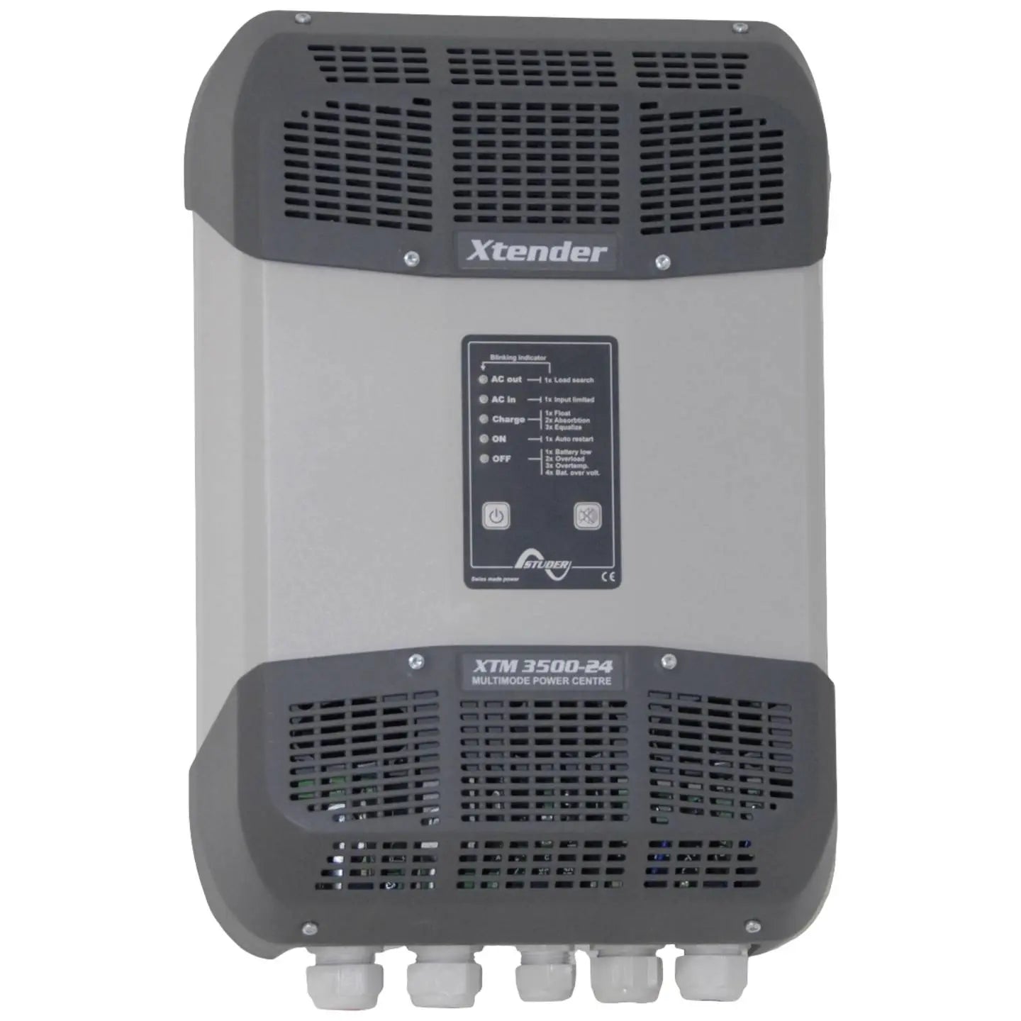 B-Ware Studer Wechselrichter Ladegerät Sinusspannung Xtm 3500 24 24 Vdc 230 V 3000 Va