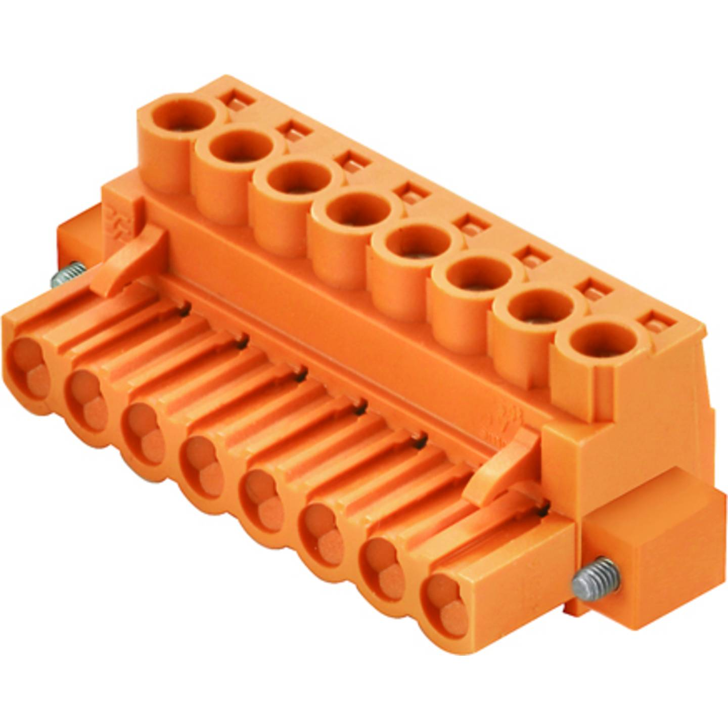 B-Ware Weidmüller Buchsengehäuse Kabel Steckerverbinder Leiterplatten 24polig 5mm 12 St.